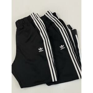 Lot Of 2 adidas Primeblue Boyfriend Pants Women's Black Activewear S